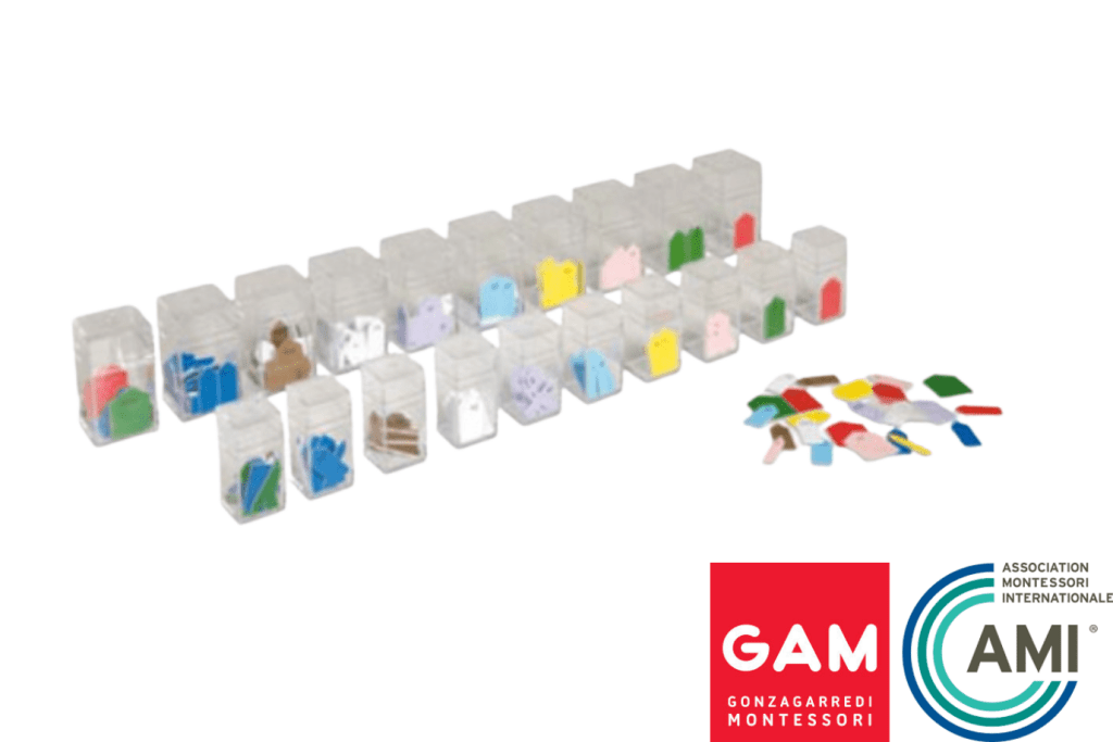 GAM - Bead Material (Cubes, Squares & Chains): Individual Beads (Nylon) & Printed Arrows
