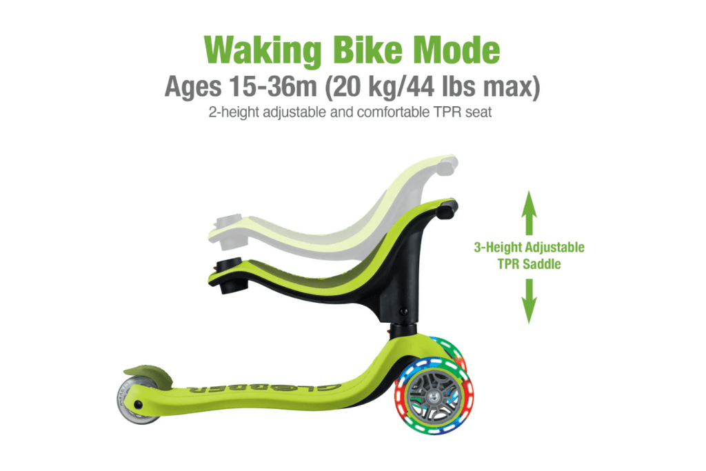 Globber GO-UP 4-in-1 Scooter (5 Colours Available)