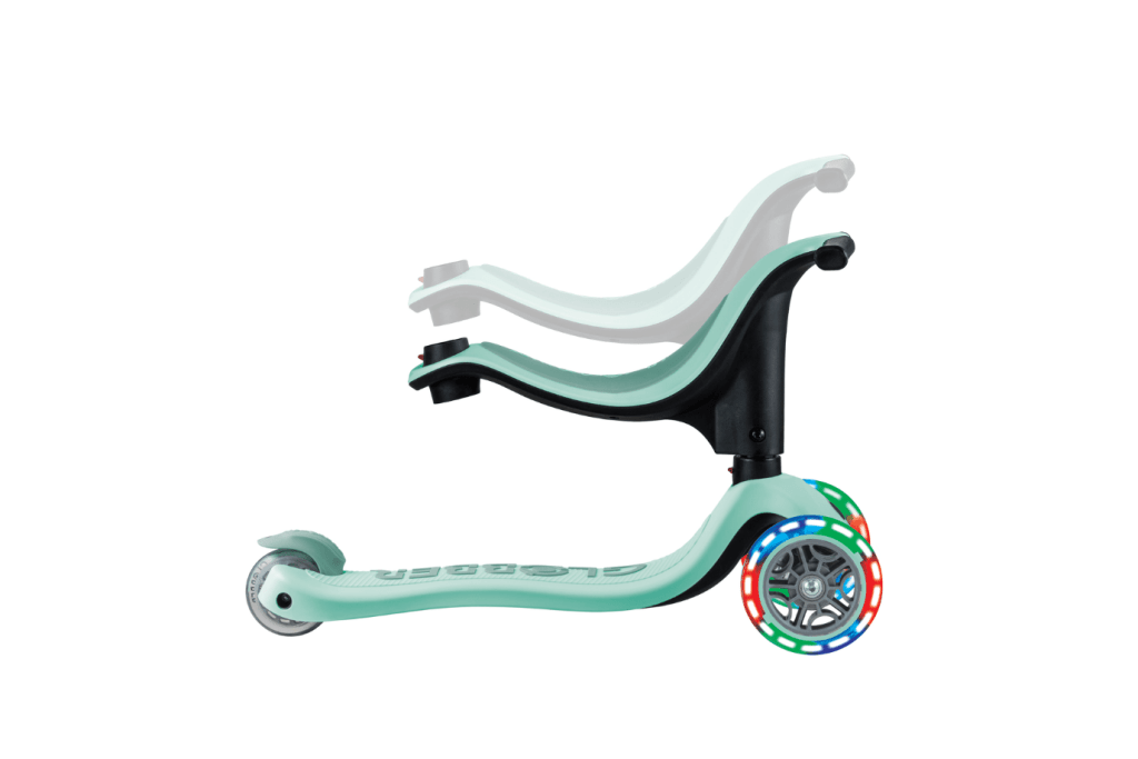 Globber GO-UP Sporty Lights - Mint