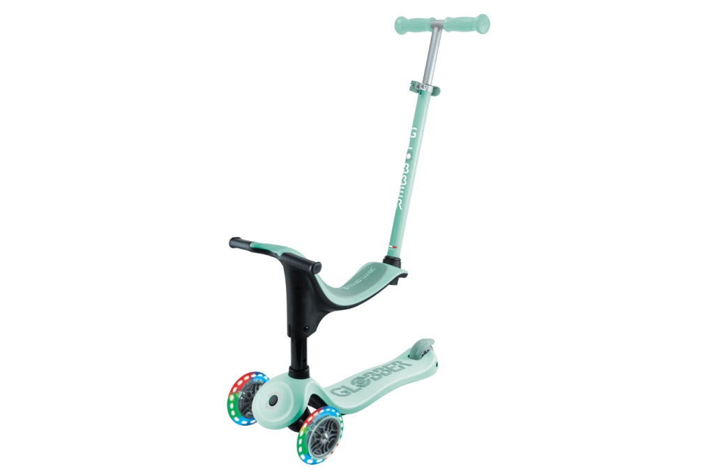 Globber GO-UP Sporty Lights - Mint