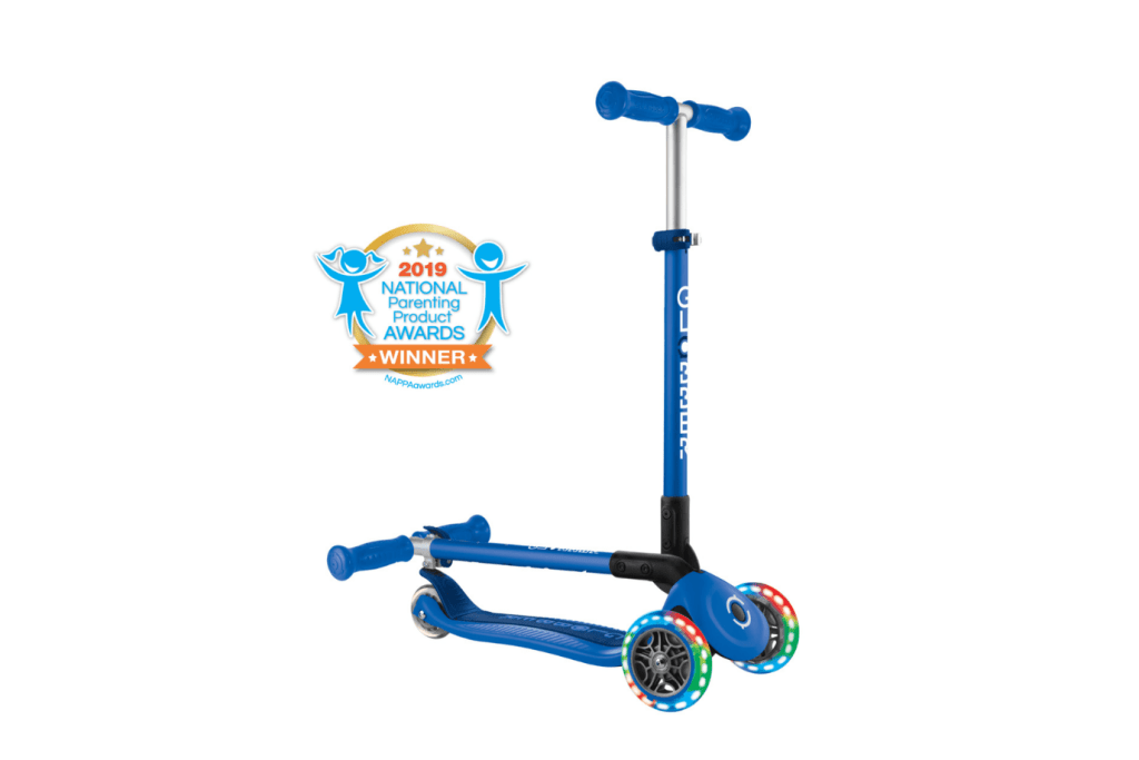 Globber Primo Foldable Scooter with Lights