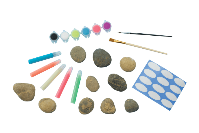 Glow in the Dark Rock Painting Kit - Damaged Box