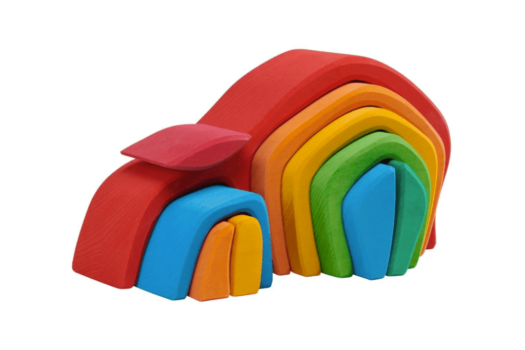 Gluckskafer Vaulted Tunnel, 2 years and up, wooden toys, best open-ended toys, imaginative toys, building toys, The Montessori Room, Toronto, Ontario, Canada, made in Europe toys