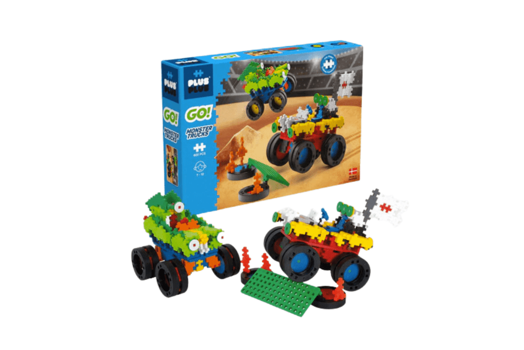 Go! Monster Trucks Plus-Plus - 600pcs