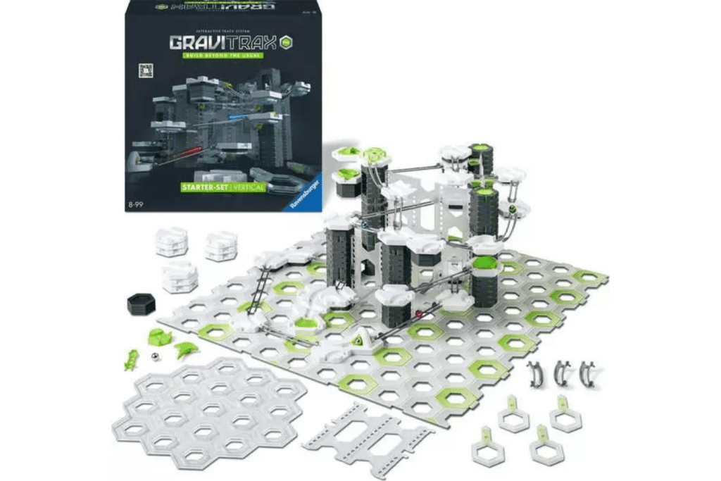 GraviTrax PRO: Starter Set, Ravensburger, marble run toys, best gifts for children 8 years and up, marble run for 8 years and up, The Montessori Room, Toronto, Ontario, Canada. 