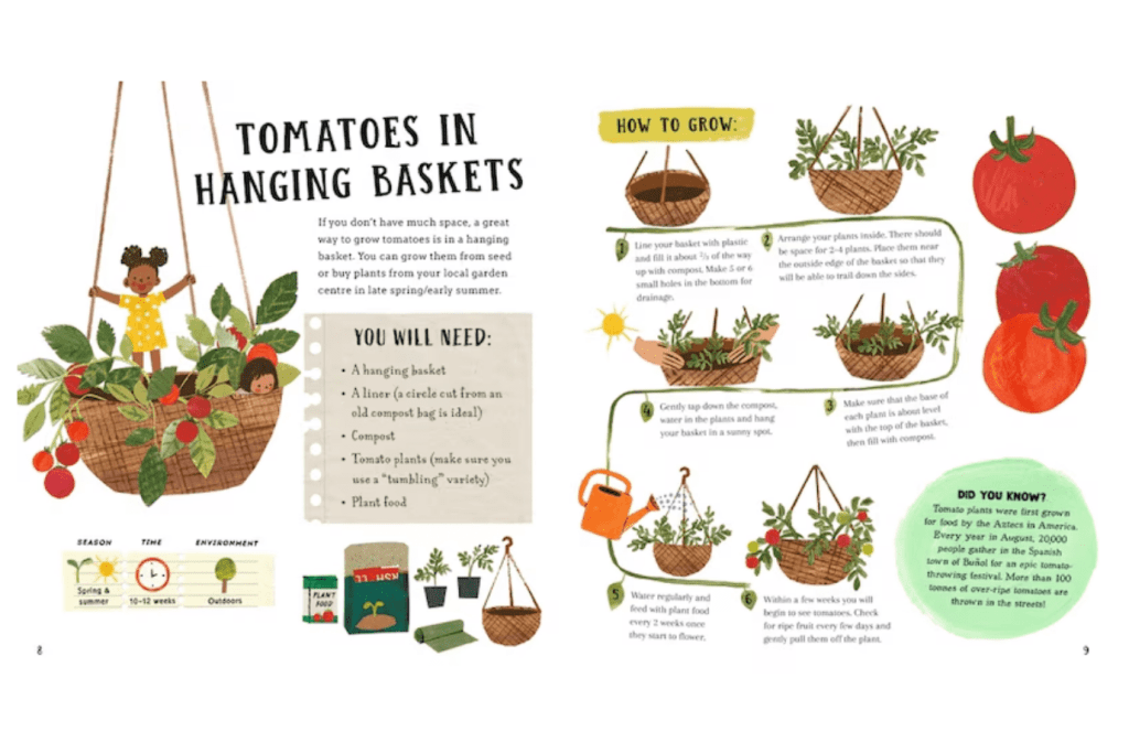 Growing Green: A First Book of Gardening