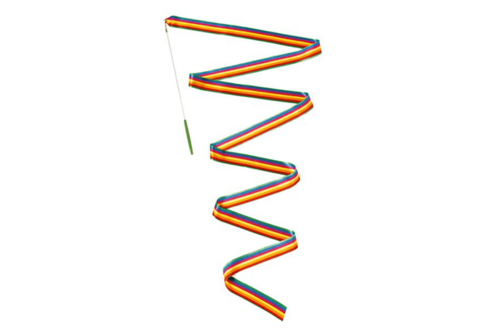 Gymnastic Ribbon, Rainbow Ribbon, Floral Ribbon, loot bag gifts, goodie bag gifts, goodie bags ideas for 4 year olds, 5 year olds, 6 year olds, 7 year olds, Toronto, Canada