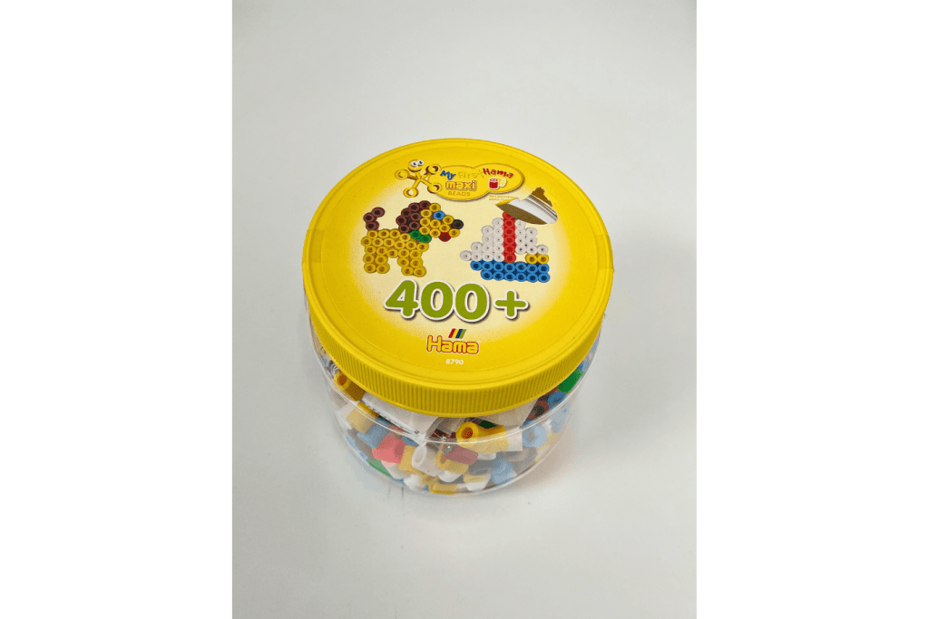 Hama Maxi Beads & Pegboards (400 pcs) - Damaged Lid - FINAL SALE