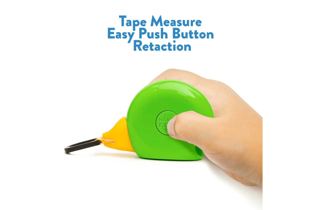 HandyFamm STEM Starter 3-in-1 Tool (Tape Measure, Level & Angle Finder)