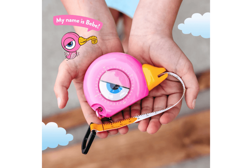 HandyFamm STEM Starter 3-in-1 Tool (Tape Measure, Level & Angle Finder)