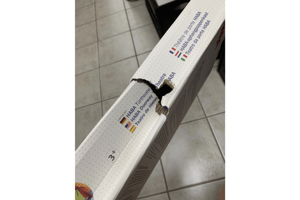 Hanging Doorway Puppet Theatre - Damaged Box - FINAL SALE