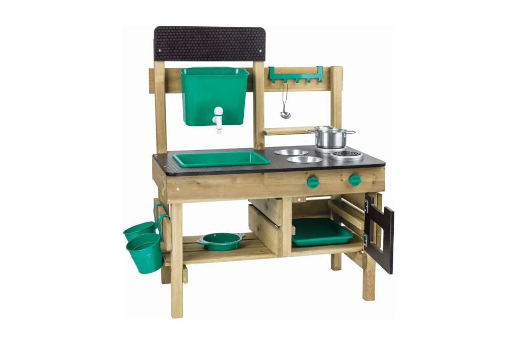 Hape Outdoor Mud Kitchen, mud kitchens for children, best mud kitchens, The Montessori Room, Toronto, Ontario, Canada. 