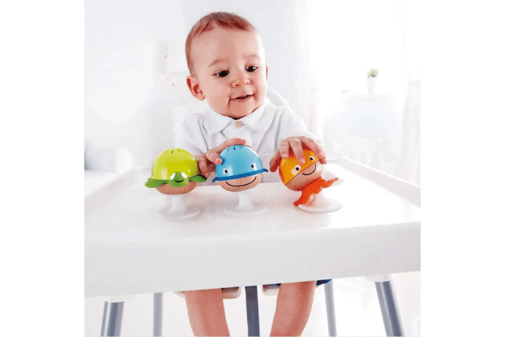 Hape Stay-Put Rattle Set