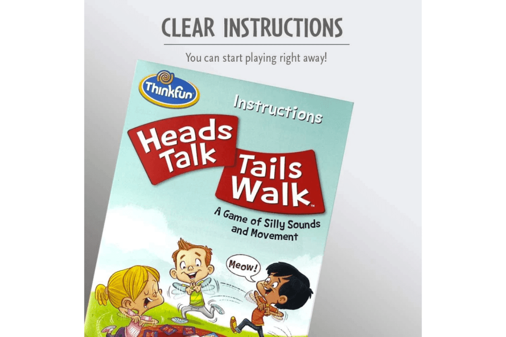 Heads Talk, Tails Walk - Preschool Game