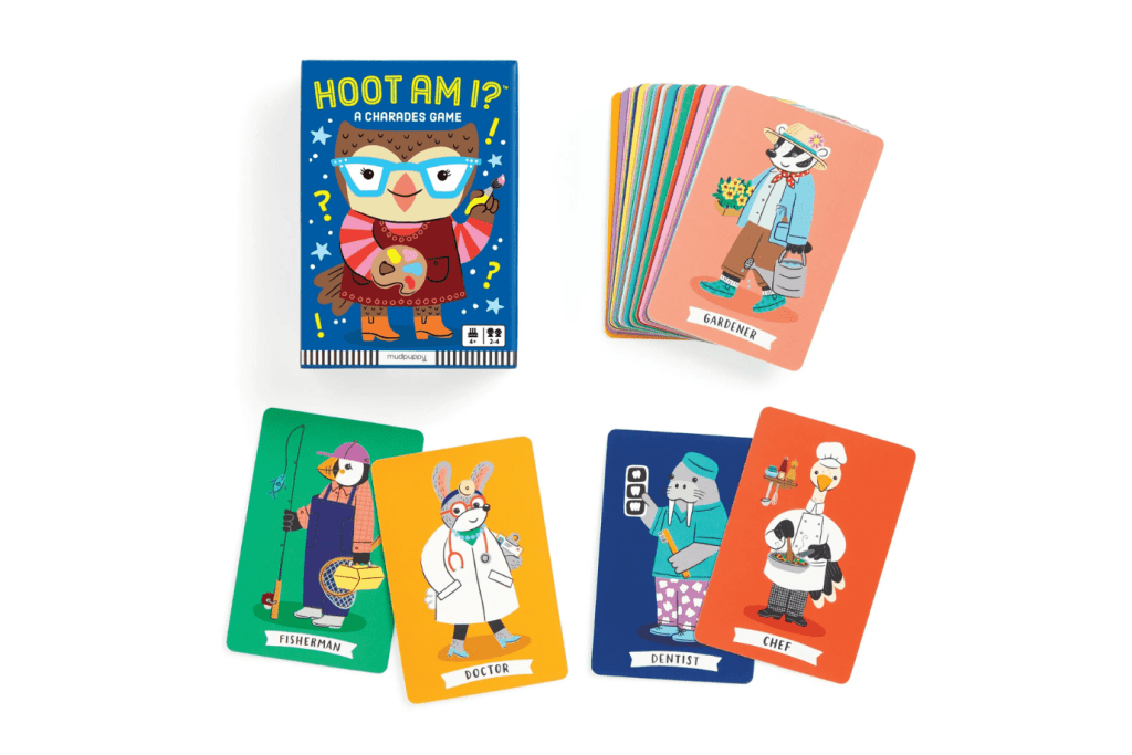 Hoot am I? Charades Card Game