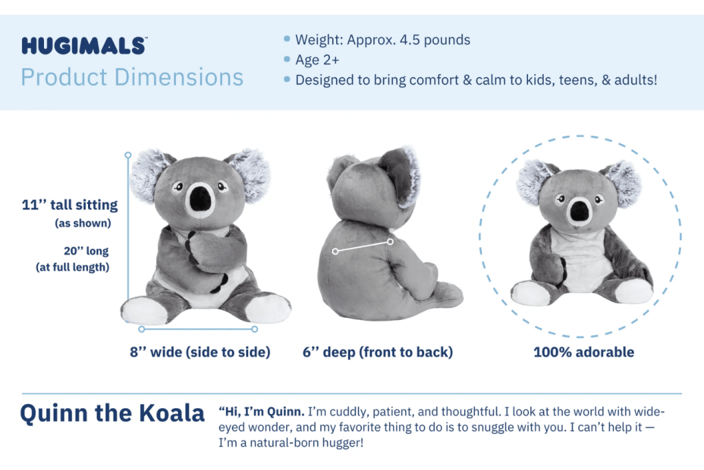 Hugimals - Quinn the Koala