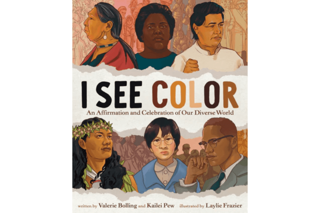 I See Color by Valerie Bolling &amp; Kailei Pew, picture book, books celebrating diversity, best children&#39;s books, The Montessori Room, Toronto, Ontario, Canada. 