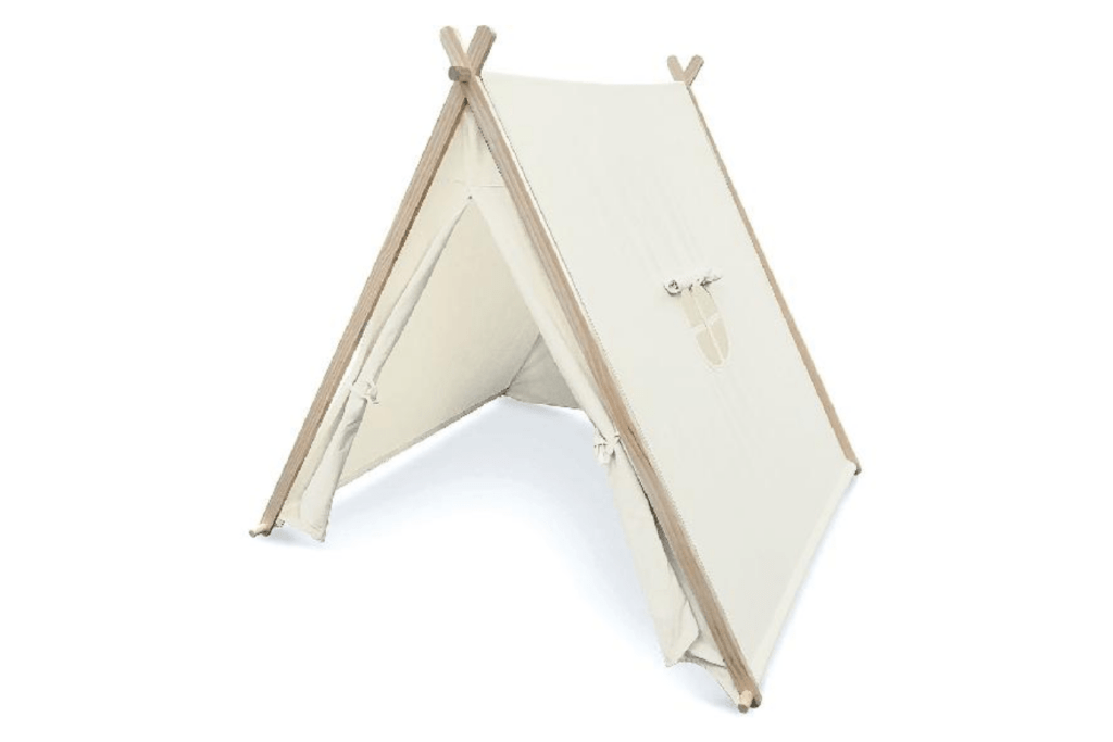 Indoor Play Tent, Vilac, indoor camping tent for kids, pretend play, imaginative play, The Montessori Room, Toronto, Ontario, Canada. 