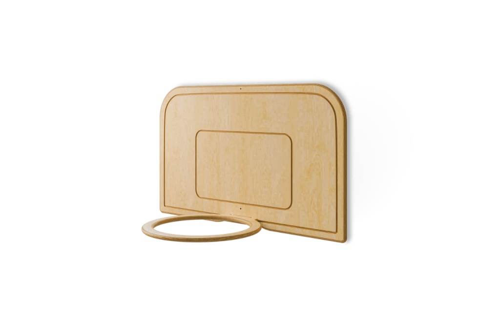 Indoor Wooden Basketball Hoop