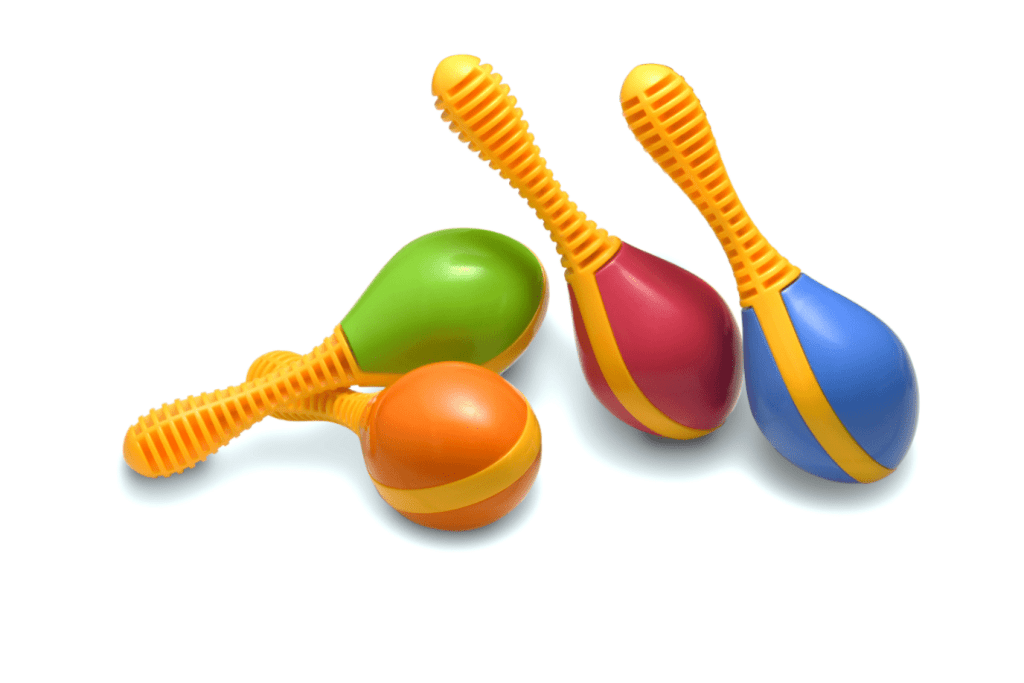 Infant and Toddler Maraca, instruments for babies, instruments for toddlers, classroom instruments, The Montessori Room, Toronto, Ontario, Canada. 