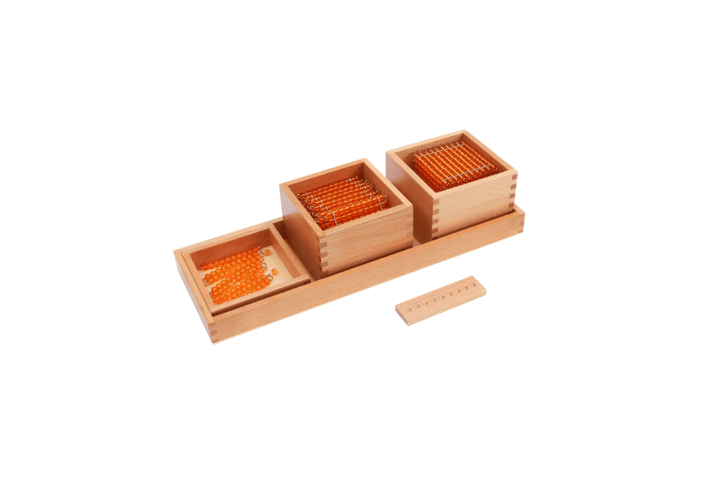 Introduction to the Decimal System, Montessori materials, Montessori math materials, Montessori Casa materials, Montessori Elementary materials, Montessori classroom materials, Montessori classroom packages, The Montessori Room, Toronto, Ontario, Canada. 