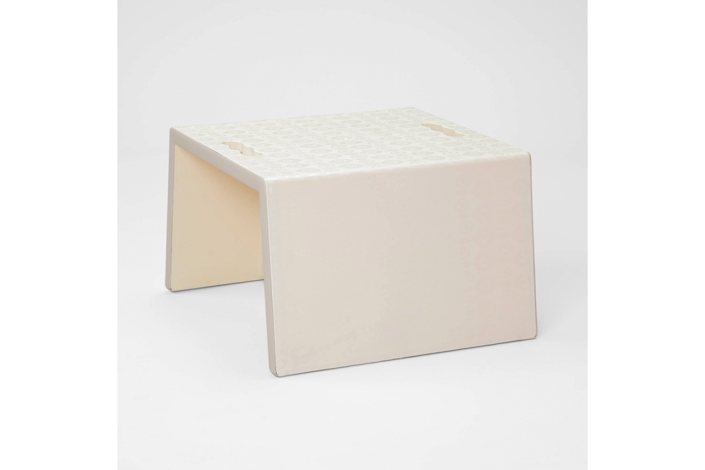 Ivory Cube Chair