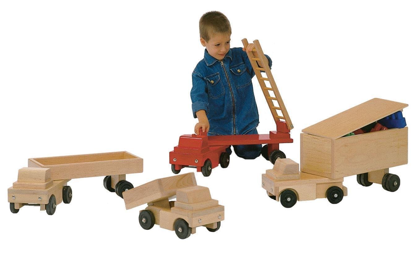 JB Poitras Large Wooden Vehicles - Made in Canada