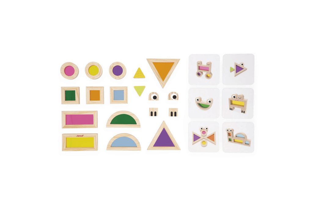 Janod Colourful Translucent Blocks