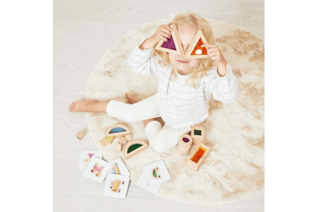 Janod Colourful Translucent Blocks