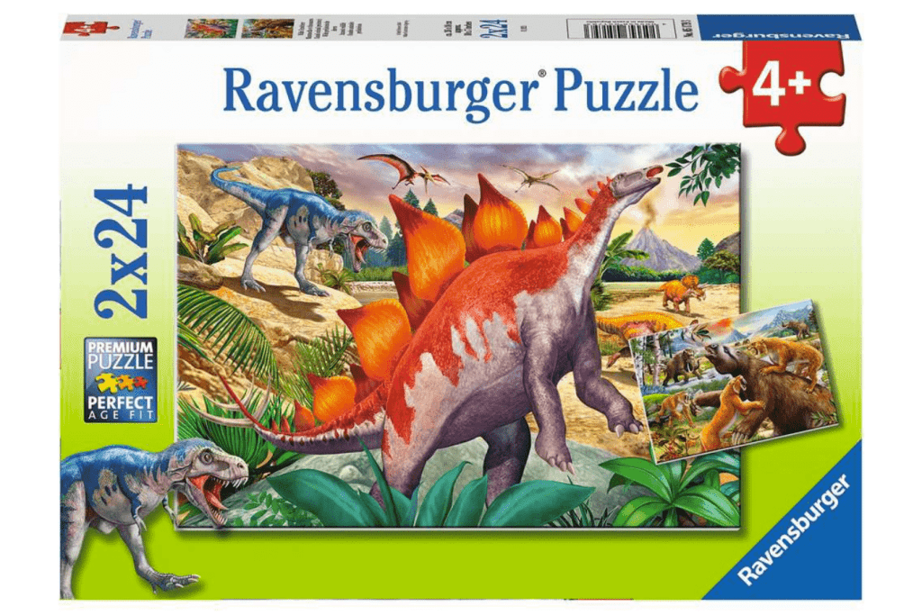 Jurassic Wildlife, Ravensburger Puzzles, jigsaw puzzles for kids, best jigsaw puzzles, dinosaur puzzles, best gifts for kids, The Montessori Room, Toronto, Ontario, Canada. 