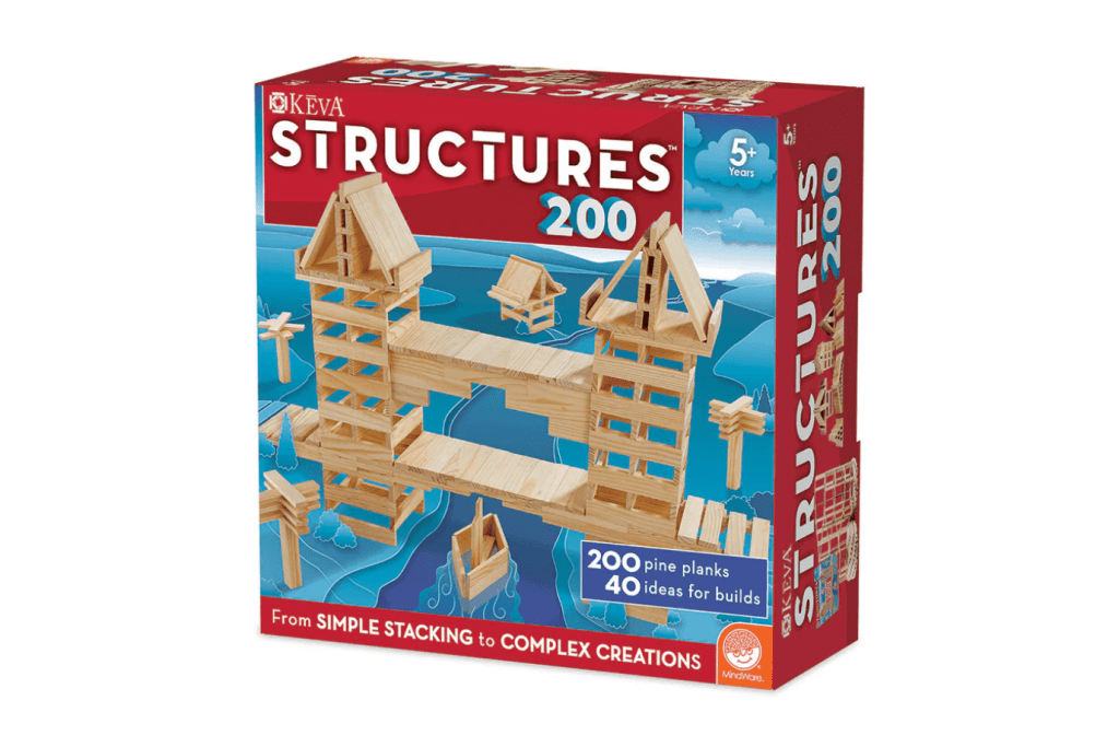 KEVA Structures 200, keva building blocks toronto, plank blocks toronto, best building toys for kindergarten, Toronto, Canada, keva blocks
