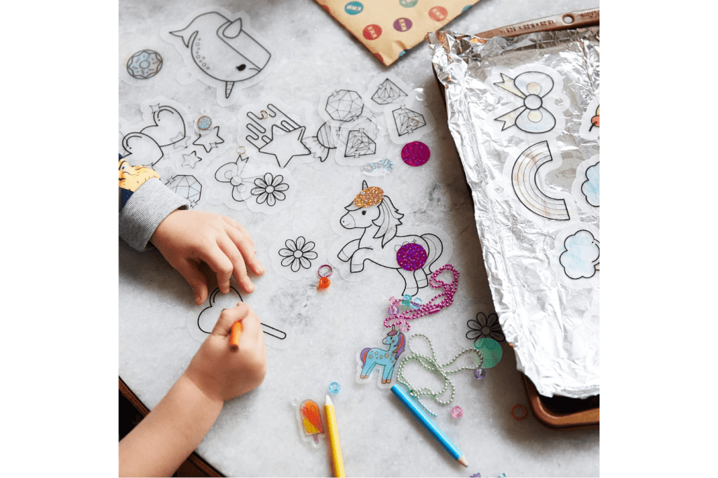 Kid Made Modern Shrink Art Jewelry Kit