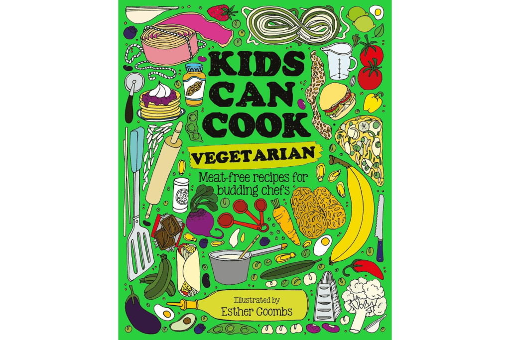 Kids Can Cook Vegetarian, meat-free recipes for budding chefs, cookbooks for kids, vegetarian cookbooks for kids, visual recipe books, practical life skills, best gifts for children who like to cook, The Montessori Room, Toronto, Ontario, Canada. 