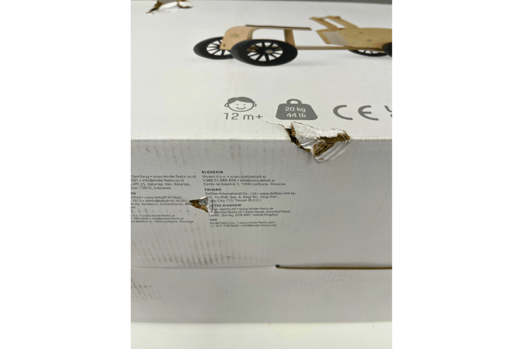 Kinderfeets Indoor Ride On - Damaged Box - FINAL SALE