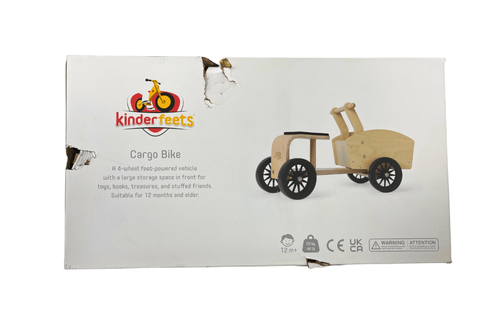 Kinderfeets Indoor Ride On - Damaged Box - FINAL SALE