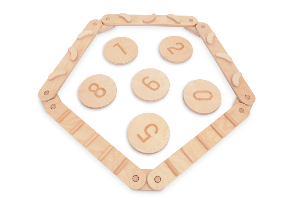 Kinderfeets Wooden Balance Beams and Stepping Stones