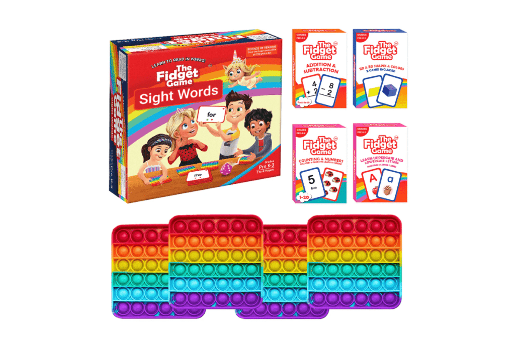Kindergarten Bundle [The Fidget Company], teach kindergarten skills, teach colour recognition, teach shapes, kindergarten prep activities, Toronto, Canada
