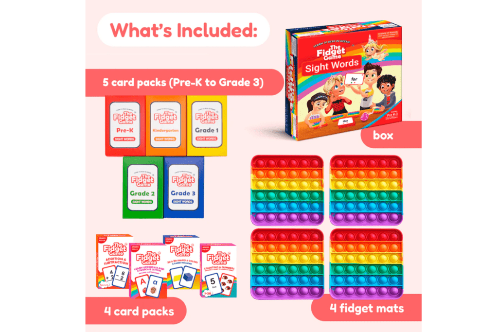 Kindergarten Bundle [The Fidget Company] (Pre-K to Grade 3)