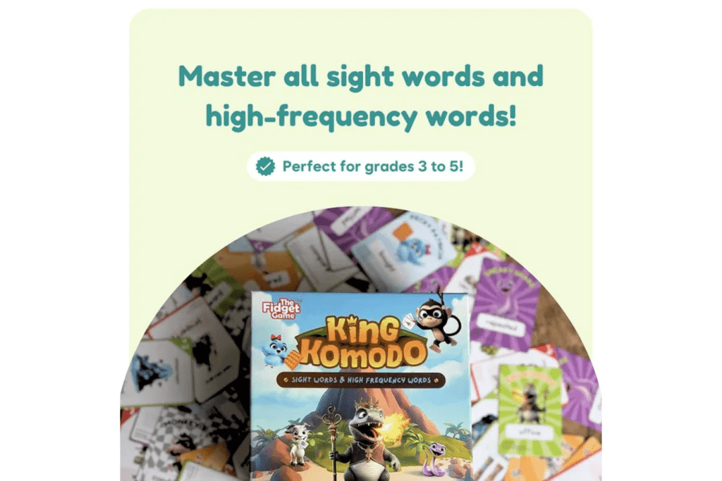 King Komodo [The Fidget Company] (Grade 3 to Grade 5)