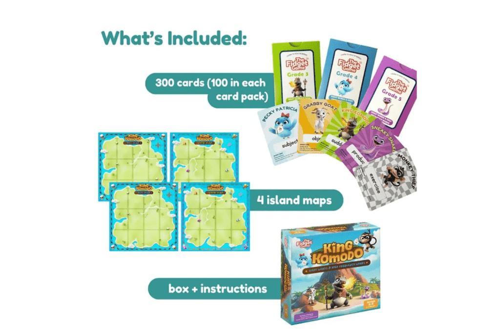 King Komodo [The Fidget Company] (Grade 3 to Grade 5)