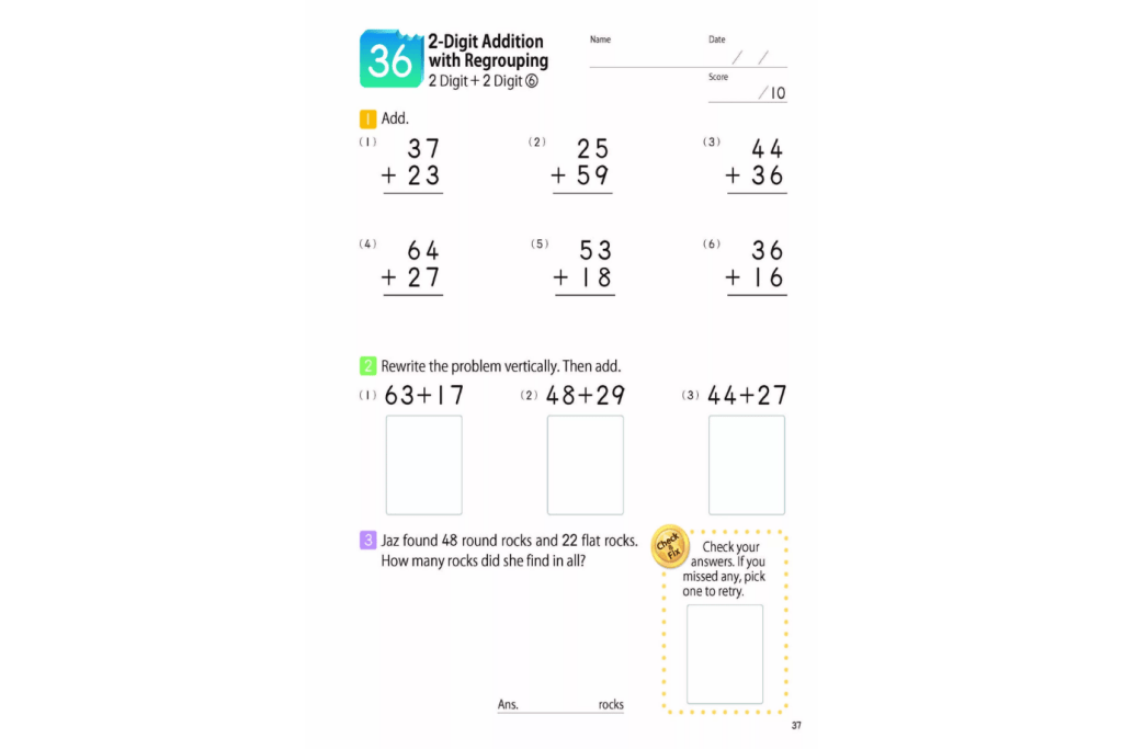 Kumon: MathBites: Grade 2 Addition & Subtraction