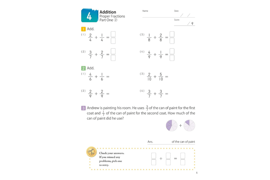 Kumon: MathBites: Grade 4 Decimals and Fractions