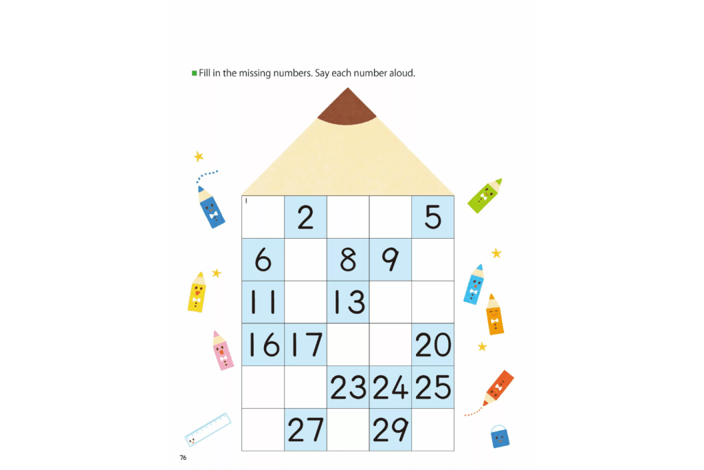 Kumon: My Book of Numbers 1-30 (Ages 3 - 5)