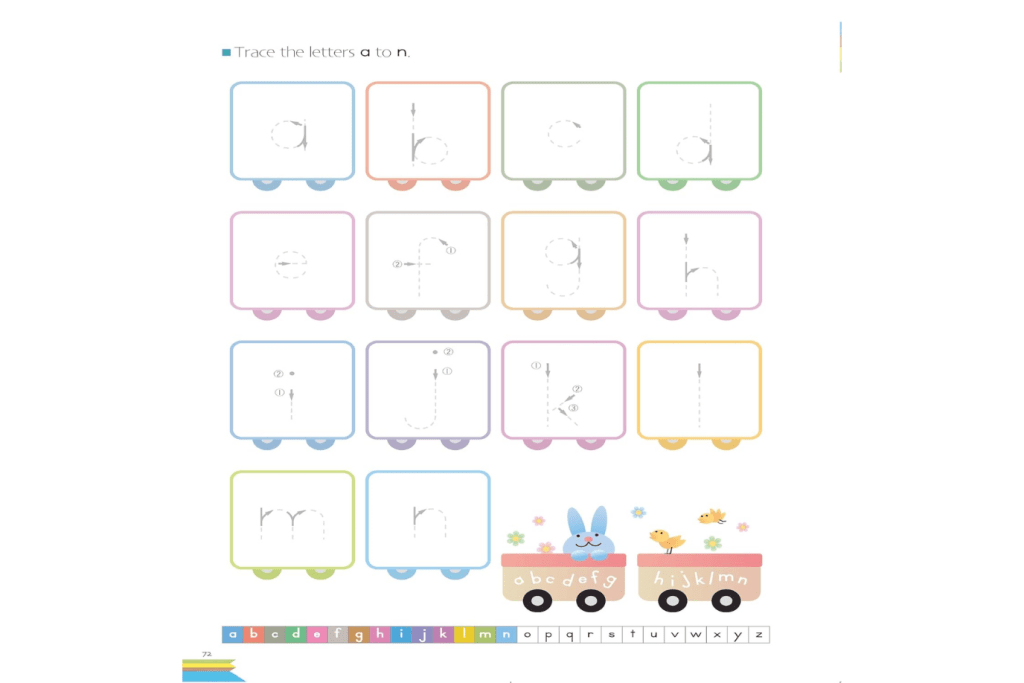 Kumon: My First Book of Lowercase Letters (Ages 4 - 6)