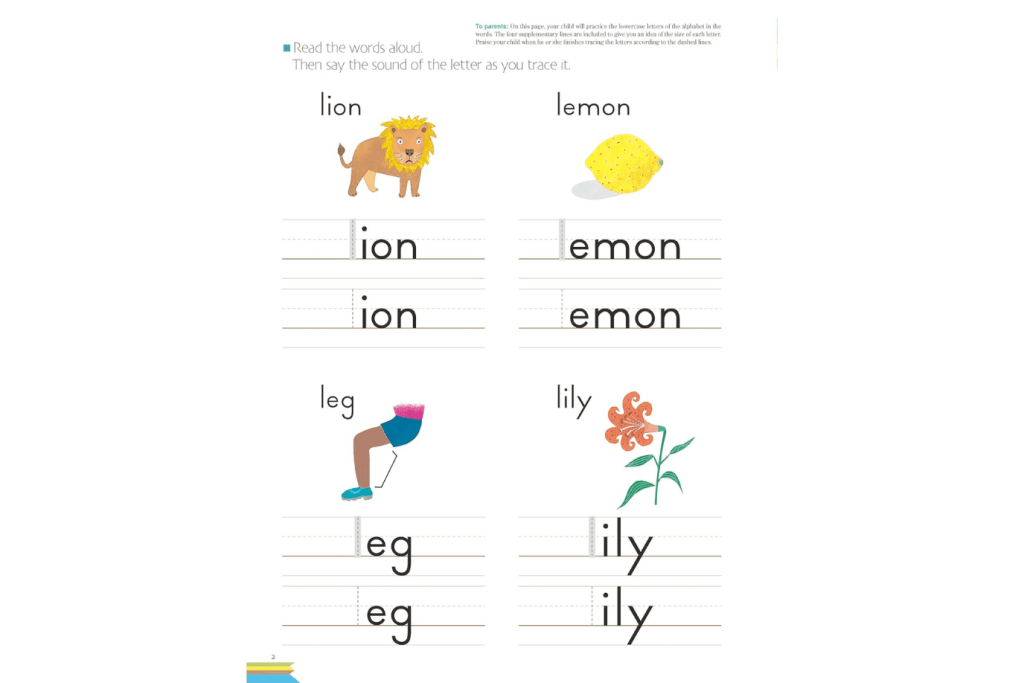 Kumon: My First Book of Lowercase Letters (Ages 4 - 6)