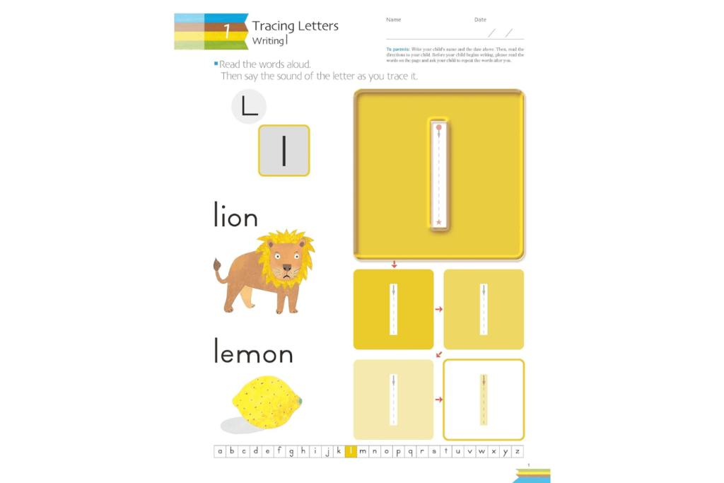 Kumon: My First Book of Lowercase Letters (Ages 4 - 6)