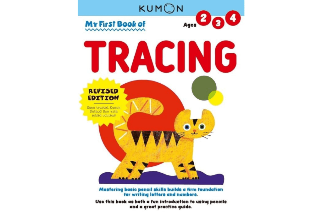 Kumon: My First Book of Tracing (Ages 2 - 4), kumon workbooks Toronto, Kumon workbooks, tracing workbooks, learning letter workbooks, preschool workbooks, kindergarten workbooks, toddler workbook, Toronto, Canada