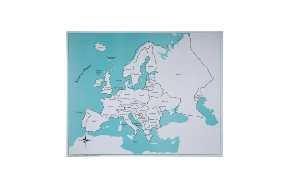 Labeled and Unlabeled Control Maps I Montessori Materials Canada - The ...