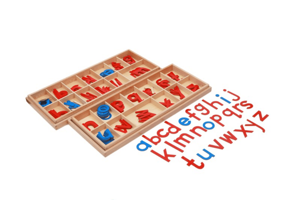 Large Wood Movable Alphabet (Print or Cursive)