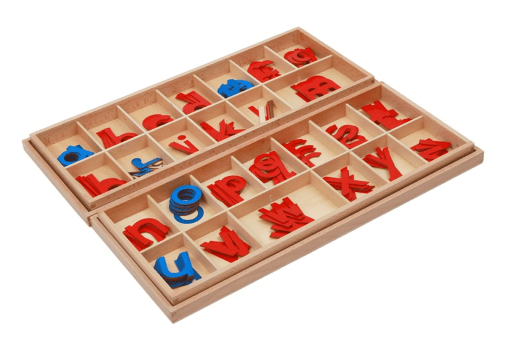 Large Wood Movable Alphabet (Print or Cursive)